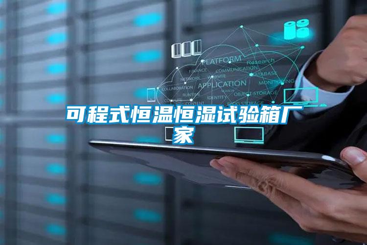 可程式恒溫恒濕試驗箱廠(chǎng)家