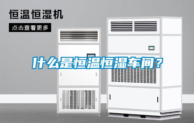 什么是恒溫恒濕車(chē)間？