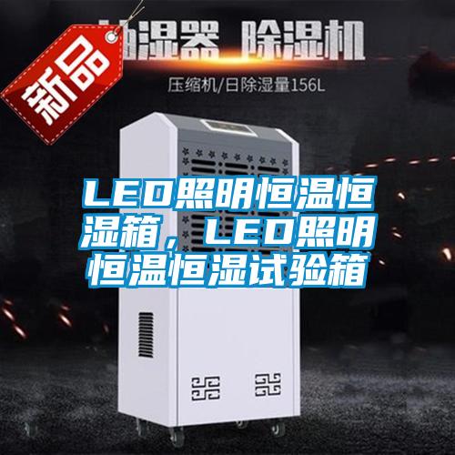 LED照明恒溫恒濕箱，LED照明恒溫恒濕試驗箱