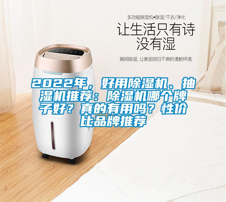 2022年，好用除濕機、抽濕機推薦：除濕機哪個(gè)牌子好？真的有用嗎？性?xún)r(jià)比品牌推薦