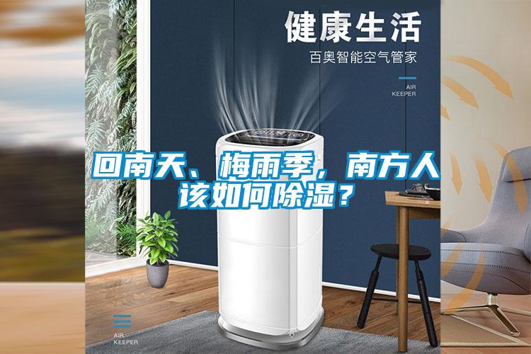 回南天、梅雨季，南方人該如何除濕？