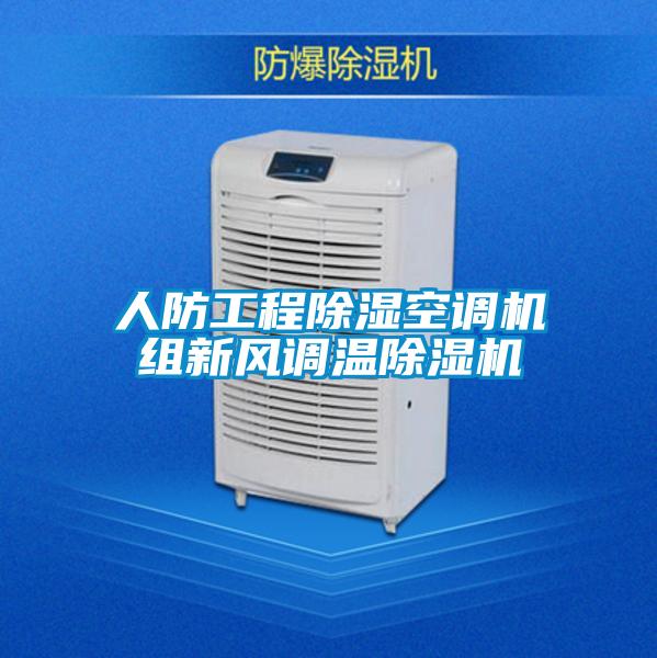 人防工程除濕空調機組新風(fēng)調溫除濕機