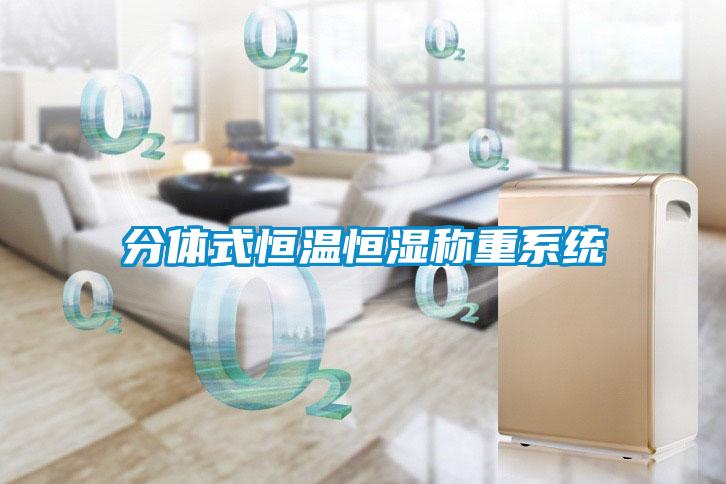 分體式恒溫恒濕稱(chēng)重系統