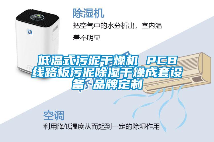 低溫式污泥干燥機 PCB線(xiàn)路板污泥除濕干燥成套設備 品牌定制