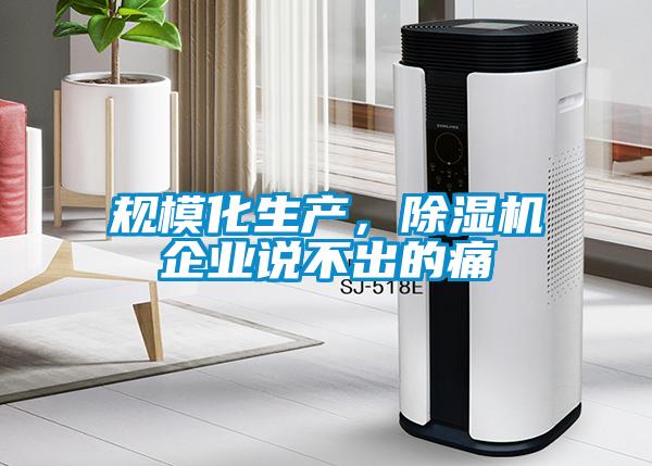 規?；a(chǎn)，除濕機企業(yè)說(shuō)不出的痛