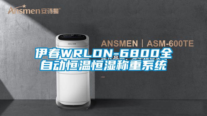 伊春WRLDN-6800全自動(dòng)恒溫恒濕稱(chēng)重系統