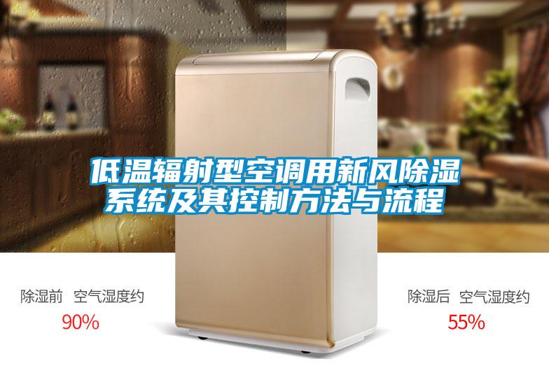 低溫輻射型空調用新風(fēng)除濕系統及其控制方法與流程