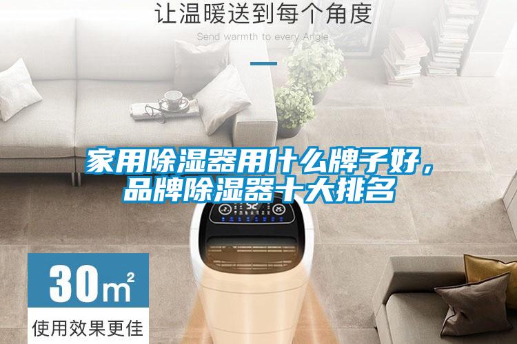 家用除濕器用什么牌子好，品牌除濕器十大排名