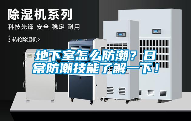 地下室怎么防潮？日常防潮技能了解一下！
