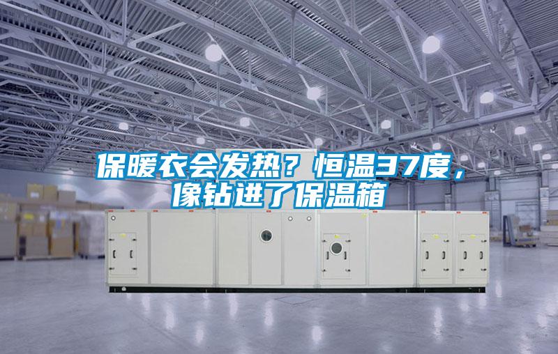 保暖衣會(huì )發(fā)熱？恒溫37度，像鉆進(jìn)了保溫箱