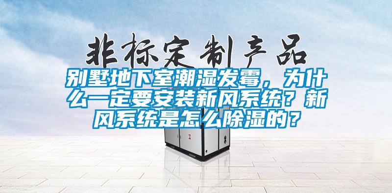 別墅地下室潮濕發(fā)霉，為什么一定要安裝新風(fēng)系統？新風(fēng)系統是怎么除濕的？