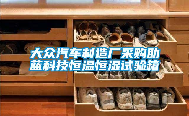 大眾汽車(chē)制造廠(chǎng)采購助藍科技恒溫恒濕試驗箱