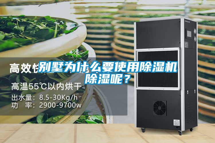 別墅為什么要使用除濕機除濕呢？