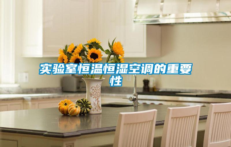 實(shí)驗室恒溫恒濕空調的重要性