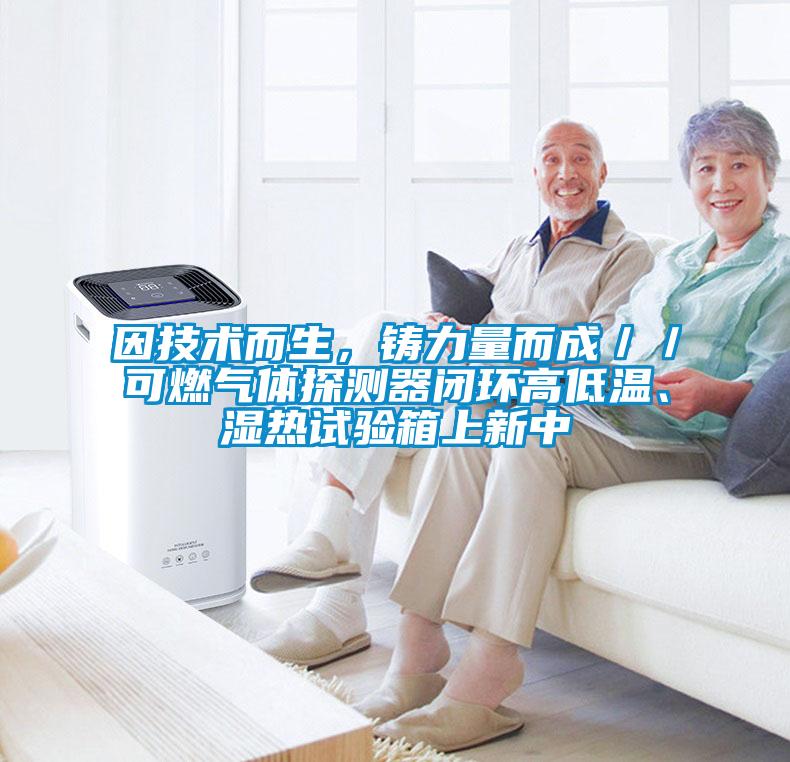 因技術(shù)而生，鑄力量而成／／可燃氣體探測器閉環(huán)高低溫、濕熱試驗箱上新中
