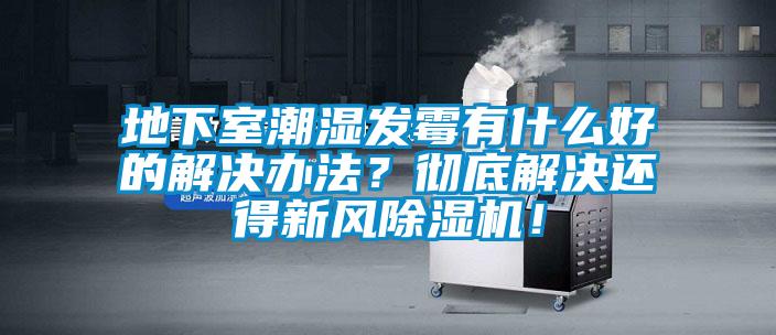 地下室潮濕發(fā)霉有什么好的解決辦法？徹底解決還得新風(fēng)除濕機！