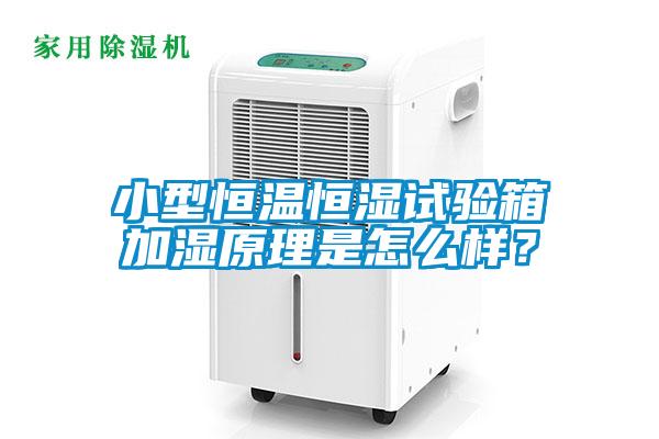 小型恒溫恒濕試驗箱加濕原理是怎么樣？