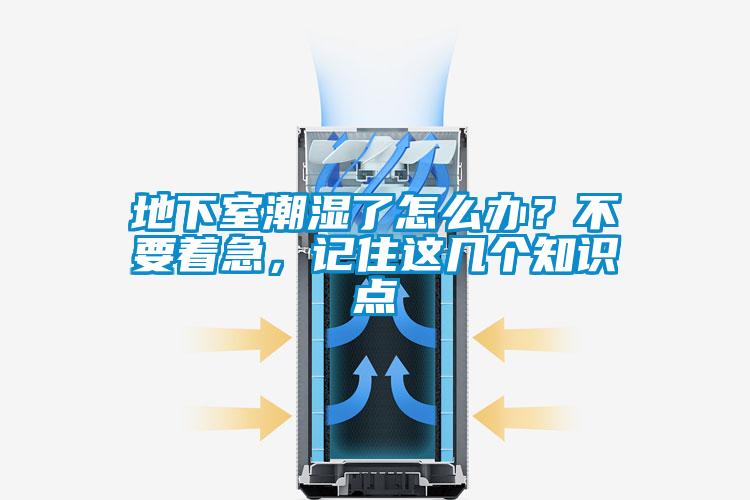 地下室潮濕了怎么辦？不要著(zhù)急，記住這幾個(gè)知識點(diǎn)