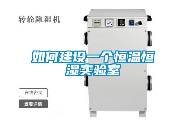 如何建設一個(gè)恒溫恒濕實(shí)驗室