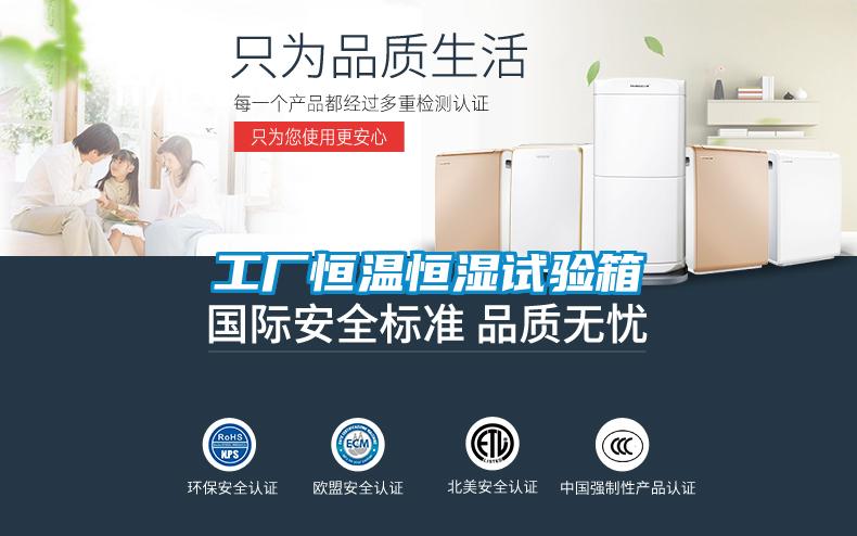 工廠(chǎng)恒溫恒濕試驗箱