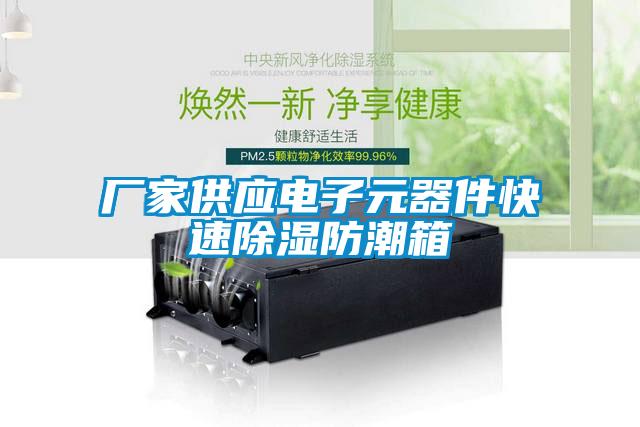 廠(chǎng)家供應電子元器件快速除濕防潮箱
