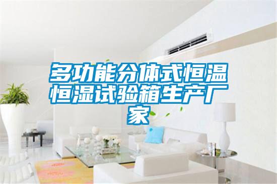多功能分體式恒溫恒濕試驗箱生產(chǎn)廠(chǎng)家