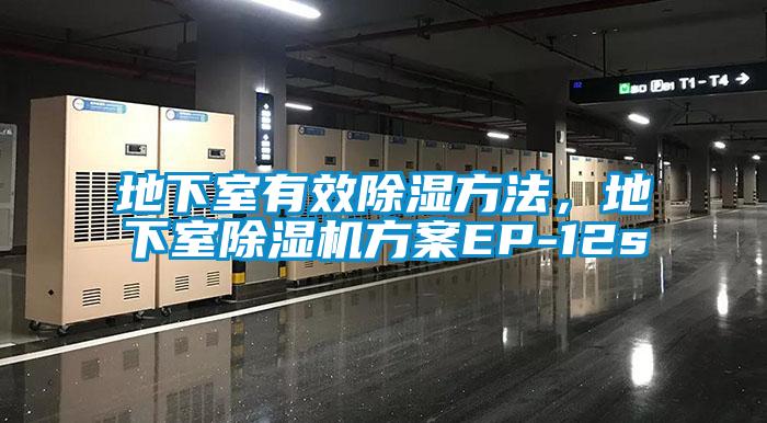 地下室有效除濕方法，地下室除濕機方案EP-12s