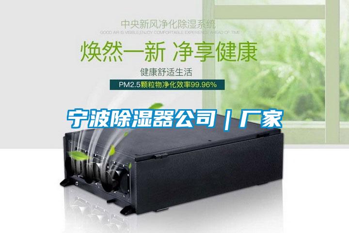 寧波除濕器公司｜廠(chǎng)家
