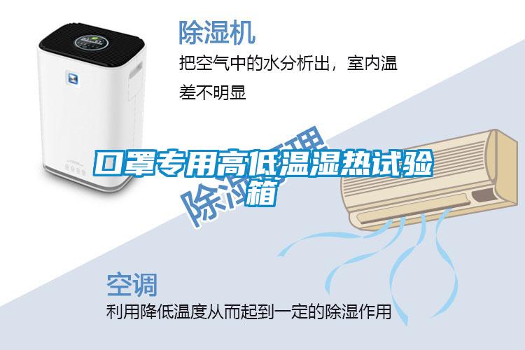 口罩專(zhuān)用高低溫濕熱試驗箱