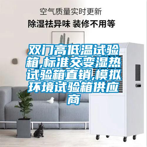 雙門(mén)高低溫試驗箱,標準交變濕熱試驗箱直銷(xiāo),模擬環(huán)境試驗箱供應商
