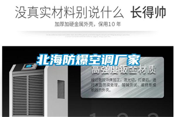 北海防爆空調廠(chǎng)家