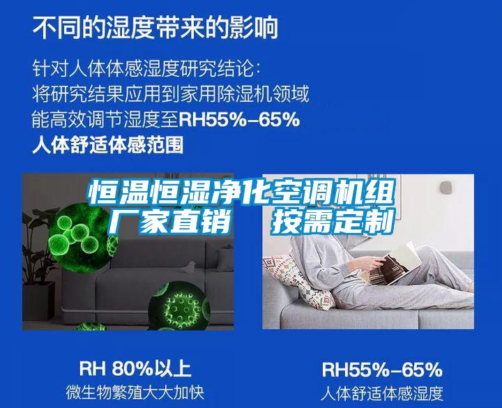 恒溫恒濕凈化空調機組 廠(chǎng)家直銷(xiāo)  按需定制