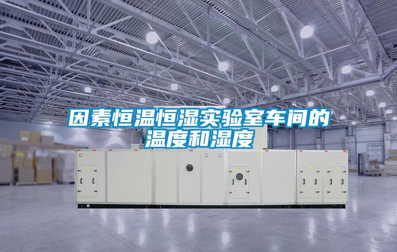 因素恒溫恒濕實(shí)驗室車(chē)間的溫度和濕度