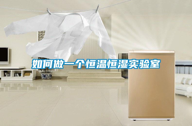如何做一個(gè)恒溫恒濕實(shí)驗室