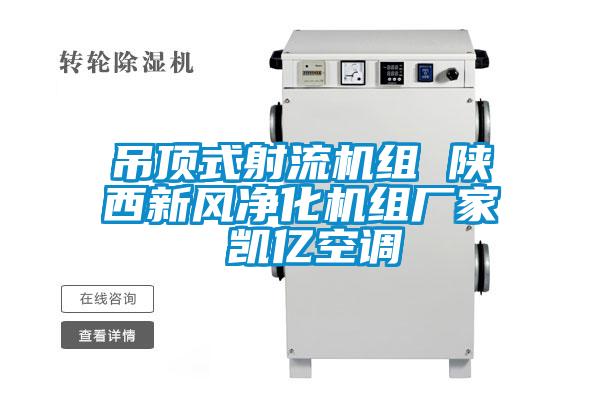 吊頂式射流機組 陜西新風(fēng)凈化機組廠(chǎng)家 凱億空調
