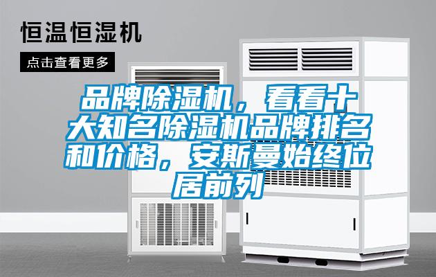 品牌除濕機，看看十大知名除濕機品牌排名和價(jià)格，安斯曼始終位居前列