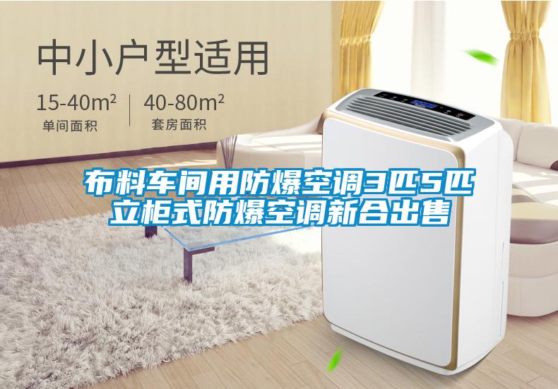 布料車(chē)間用防爆空調3匹5匹立柜式防爆空調新合出售
