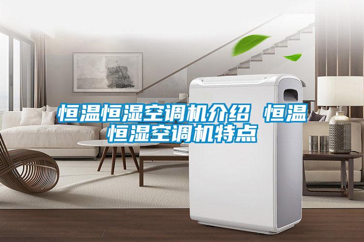 恒溫恒濕空調機介紹 恒溫恒濕空調機特點(diǎn)
