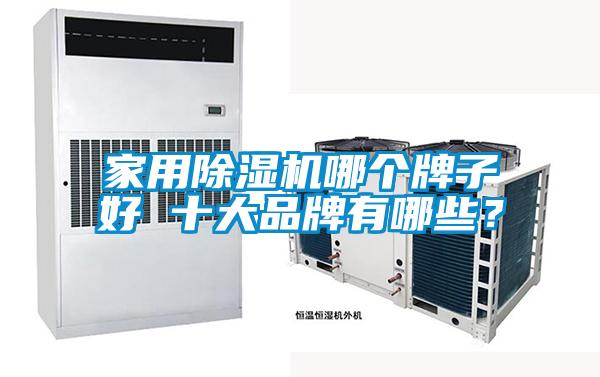 家用除濕機哪個(gè)牌子好 十大品牌有哪些？