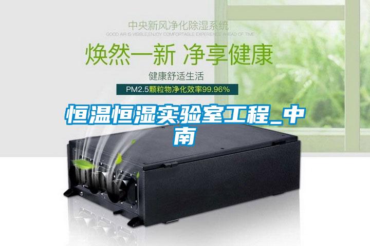 恒溫恒濕實(shí)驗室工程_中南