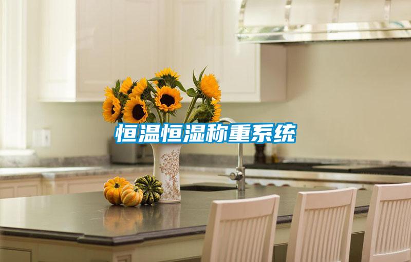 恒溫恒濕稱(chēng)重系統