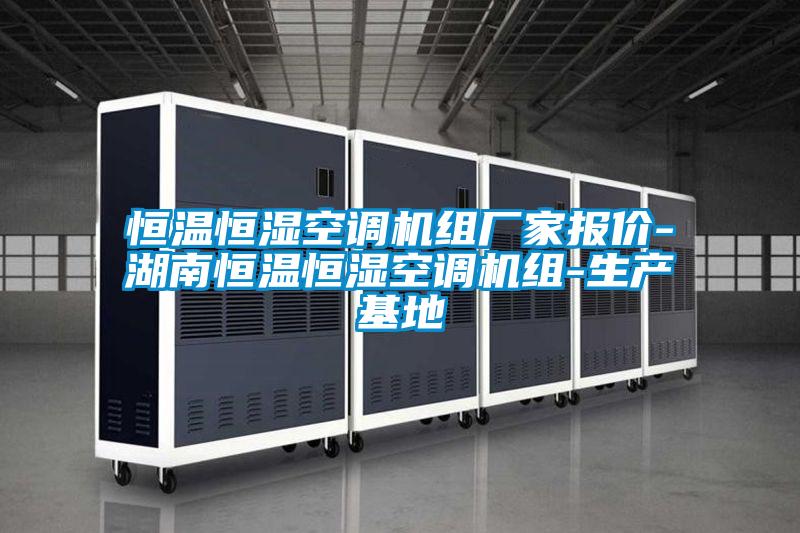 恒溫恒濕空調機組廠(chǎng)家報價(jià)-湖南恒溫恒濕空調機組-生產(chǎn)基地