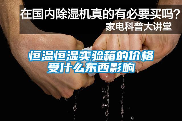 恒溫恒濕實(shí)驗箱的價(jià)格受什么東西影響