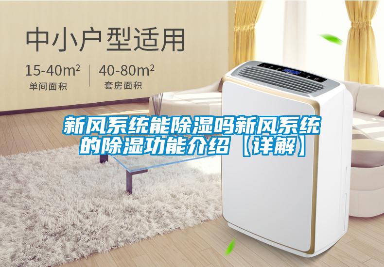 新風(fēng)系統能除濕嗎新風(fēng)系統的除濕功能介紹【詳解】