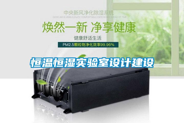 恒溫恒濕實(shí)驗室設計建設