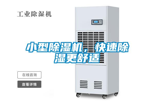 小型除濕機，快速除濕更舒適