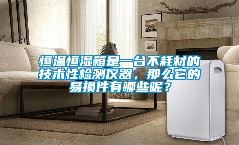 恒溫恒濕箱是一臺不耗材的技術(shù)性檢測儀器，那么它的易損件有哪些呢？