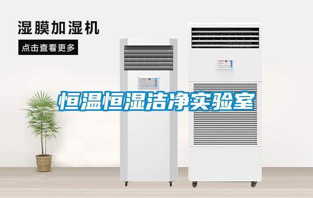 恒溫恒濕潔凈實(shí)驗室