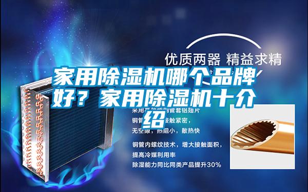 家用除濕機哪個(gè)品牌好？家用除濕機十介紹