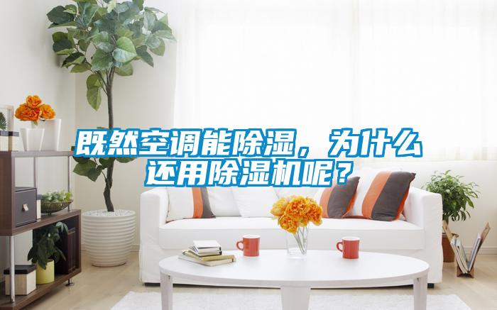 既然空調能除濕，為什么還用除濕機呢？